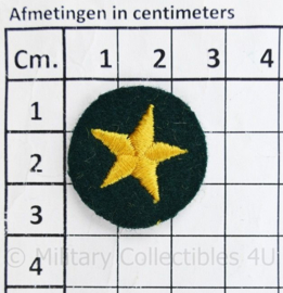 WO2 Duits replica rangsterren PAAR - diameter 2,5 cm