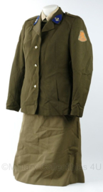 KL DT uniform set dames rok met jas Regiment Bevoorradings- & Transporttroepen - maat 40 - origineel