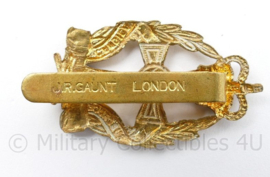 Britse QARANC Queen Alexandra's Royal Army Nursing Corps cap badge naoorlogs - maker JR Gaunt London - 5 x 2,5 cm - origineel