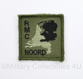 Defensie RMC Noord Regionaal Militair Commandant Noord - 5 x 5 cm - met klittenband - origineel