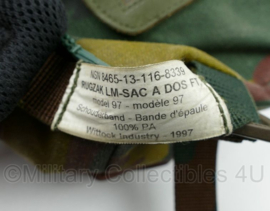ABL Belgische leger zijtassen PAAR voor rugzak LM model 97 Daypack - gebruikt - origineel