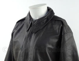 Flight jacket A2 - donkerbruin leder