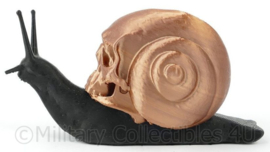 Kunststof slak met skull huisje - 3D geprint - nieuw