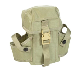 Italiaanse M16 LC-2 case small arms ammunition  Munitie tas - khaki -  origineel