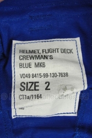 Helmet flight deck crew BLUE - meerdere beschikbaar - origineel