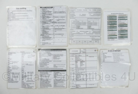 Defensie zakformaat Instructiekaarten set geplastificeerd - origineel