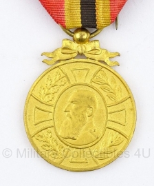 Belgische "1865-1905" goud medaille - Origineel