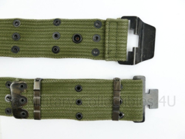 US Army Vietnam oorlog M56 belt met zeldzame Davis Quick Release sluiting -  102 x 5,5 cm - origineel