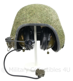 Deense / Britse Tanker helmet met radio aansluiting  - nieuw in de verpakking! - origineel
