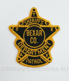 Amerikaanse Politie embleem American Bexar CO. Patrol Sheriff's Department patch - 10 x 8,5 cm - origineel