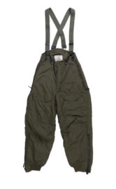 USAF US Air Force Trousers Aircrew, Heavy Zone Type F-1B ECWS - ongedragen  - valt als size 30 inch - kleur groen - origineel