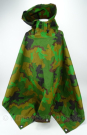 KL Nederlandse leger poncho en tentzeil Jungle camo - 205 x 150 cm - origineel