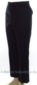 Britse zwarte wollen broek - size 12S (waist 71cm / inleg 74cm) - origineel