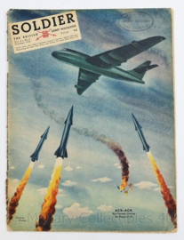 The British Army Magazine Soldier Vol.8 No 8 October 1952 -  Afkomstig uit de Nederlandse MVO bibliotheek - 30 x 22 cm - origineel