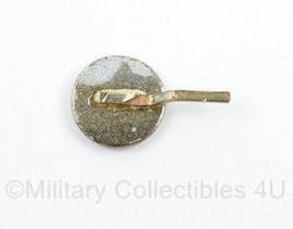 Nederlands medaille balk opzetstuk voor Trouwe dienst in zilver - mist 1 pinnetje - diameter 10 mm -  origineel