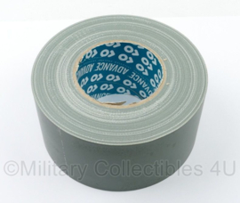 Defensie Tape PE 28MY merk Advance duct tape Bronsgroen- laat geen resten achter - 7,5 cm breed en 50 meter lang!