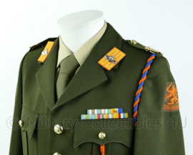 KL DT jas met overhemd 1980 Prinses Irene brigade, 13 gemechaniseerde brigade 13 Lichte Brigade met onderscheidingen - Maat  47 3/4 - Origineel