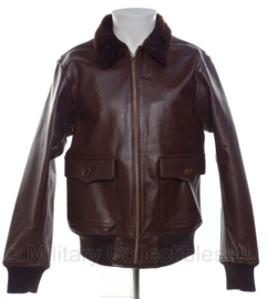 Type M-422A (G-1 pilot jacket) Leather Flight Jacket, US Navy USN - Brown leather