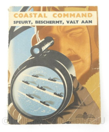 Boek Coastal Command: Speurt, Beschermt, Valt Aan 1943 - 23 x 17½ x 1 cm - origineel