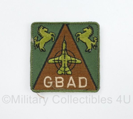 KLU Koninklijke Luchtmacht GBAD Ground Based Air Defense borstembleem - met klittenband - 5 x 5 cm - origineel