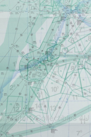 Royal Canadian Air Force Flight Information En Route Low Altitude Iberian Peninsula EU(L)9 - 26,5 x 12,5 cm - origineel