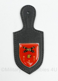 Bundeswehr PzArtBtl 145 Panzerartilleriebataillon 145 borsthanger - 10 x 4,5 cm - origineel