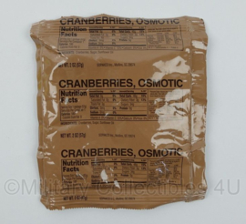 US Army MRE ration rantsoen Cranberries CSMOTIC - 57 gram