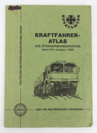 BW Bundeswehr Kraftfahreratlas handboek - origineel