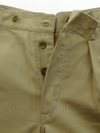 Koninklijke Marine khaki overhemd en broek set - maat overhemd 54 en broek 53 (= maat Large) - ongebruikt - origineel