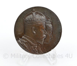 National Maritime Museum Medal commemorating the Coronation of Edward VII, 1902 - origineel