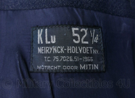 Klu Luchtmacht  1966  uniform set - broek, jas en pet  - maat 52 1/4 - mooie matching set - origineel