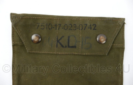 KL Nederlandse leger voertuig documenten set opbergtas 1967 - 18,5 x 23,5 cm - gebruikt - origineel