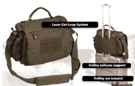 Tactical paracord bag 10 liter - Groen