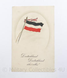 WO1 Duitse Postkarte 1915 Deutschland Deutschland uber Alles  - 13,5 x 9 cm - origineel