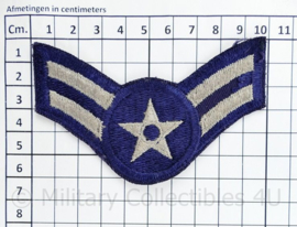 USAF US Air Force rang embleem paar  - Airman First class  - 10 x 6 cm - origineel