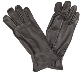 US Army Glove, Flyers, sheepskin leather handschoenen - bruin leer  - origineel