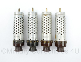 WO2 Duitse Transistors voor radio apparatuur - model RV 2P 800 - set van 4 stuks - origineel