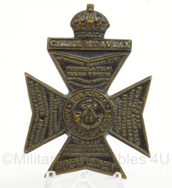 WO2 Britse pet of baret insigne The Kings Royal Rifle Corps - afmeting 4 x 5,5 cm - origineel