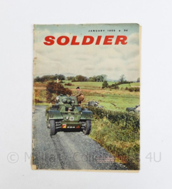 The British Army Magazine Soldier January 1959 - 30 x 22 cm - origineel