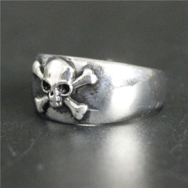 Doodskop Ring totenkopf ring - size 8 of 10