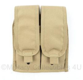 US Army en defensie Molle tas Double magazin pouch M4 C7 khaki  -  nieuw - origineel