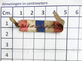 KL Nederlands leger Ereteken voor Orde en Vrede medaille baton - 4 x 1 cm - origineel