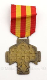 Tjechische NRA medaille - origineel - metaal - 1939/1945 - 5 x 8,5 cm