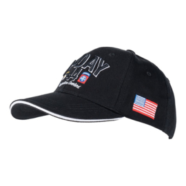 Baseball cap D-Day Normandy - BLACK