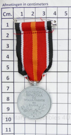 WO2 Duitse Spaanse Legion Condor medaille in zilver - 9,5 x 4 cm