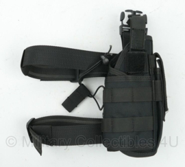 Zwart Dropleg holster Glock 17
