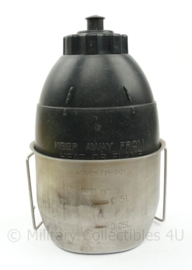 KMARNS Jungle warfare veldfles met filter in dop en NFP hoes  - 13 x 8 x 20 cm - origineel