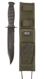 Army Survival knife - groen