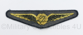 Defensie Assistent Gevechtsleider borst wing embleem - 11 x 3 cm - origineel