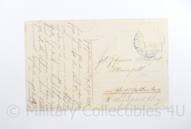 WO1 Duitse Postkarte Gott ist mit Uns - 9 x 14,5 cm - origineel